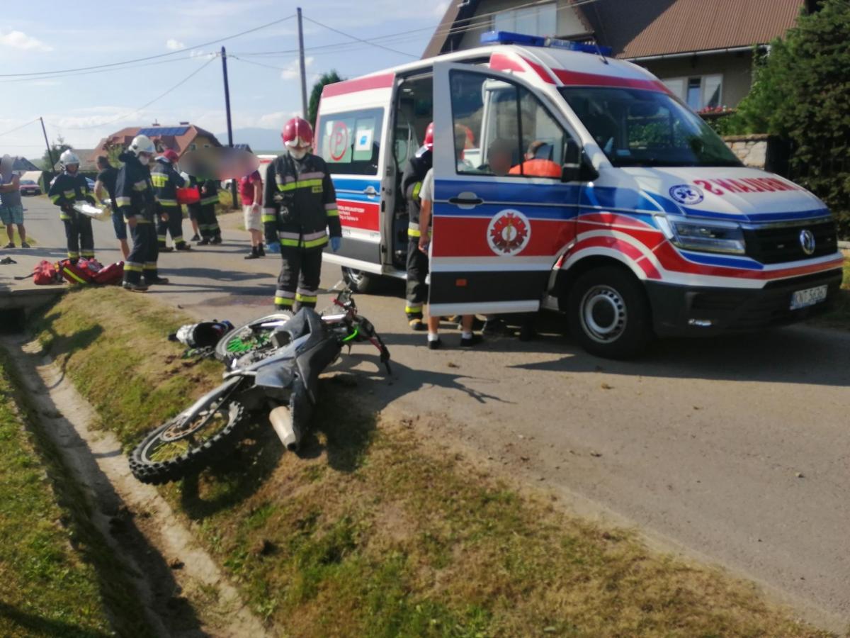Weekend wypadków z udziałem jednośladów