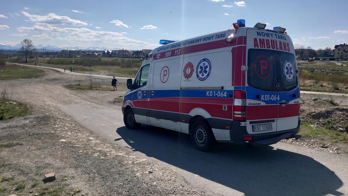 Groźny wypadek na ścieżce rowerowej