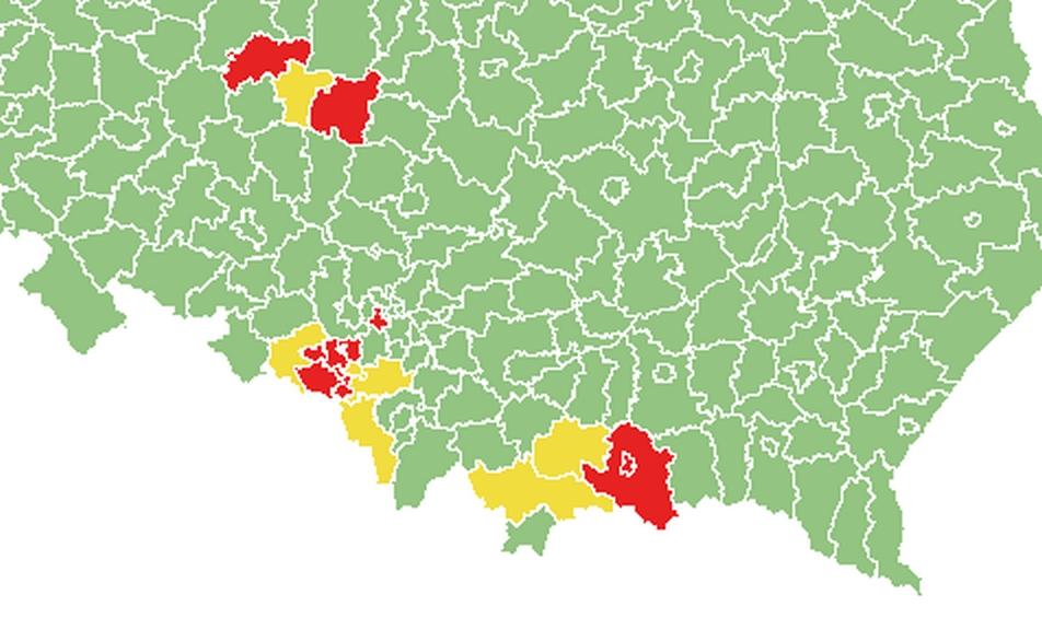 Koronawirus. Powiat nowotarski w żółtej strefie, tatrzański pod obserwacją - wracają obostrzenia
