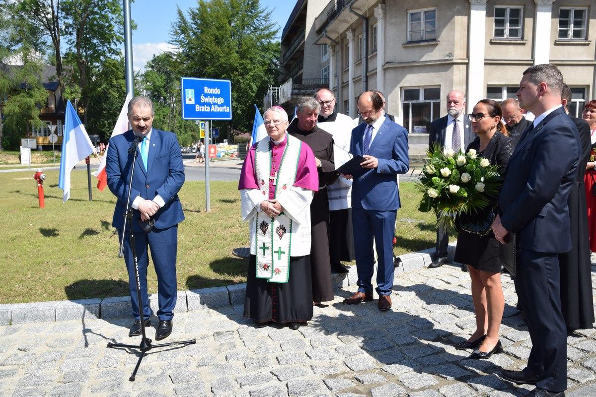 Rondo im. Świętego Brata Alberta w Zakopanem poświęcone (zdjęcia)