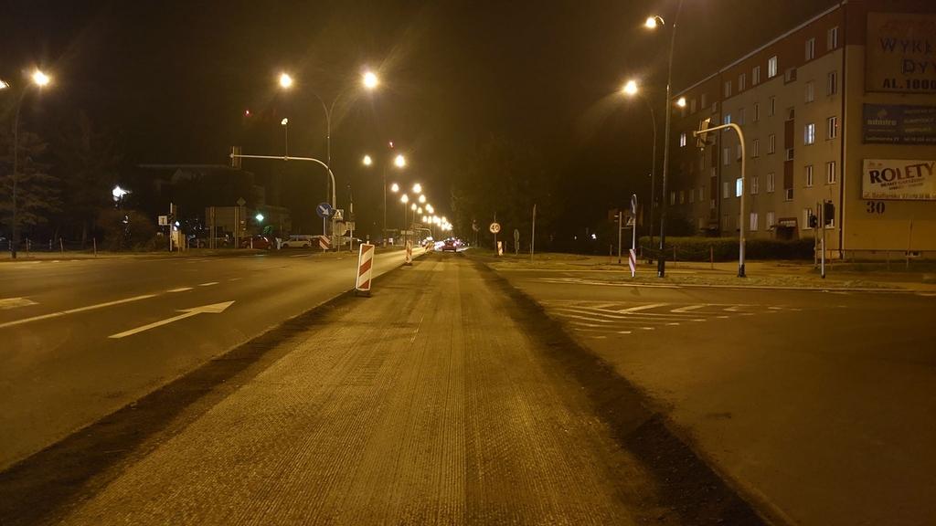 Rozpoczął się remont nawierzchni na al. 1000-lecia w Nowym Targu