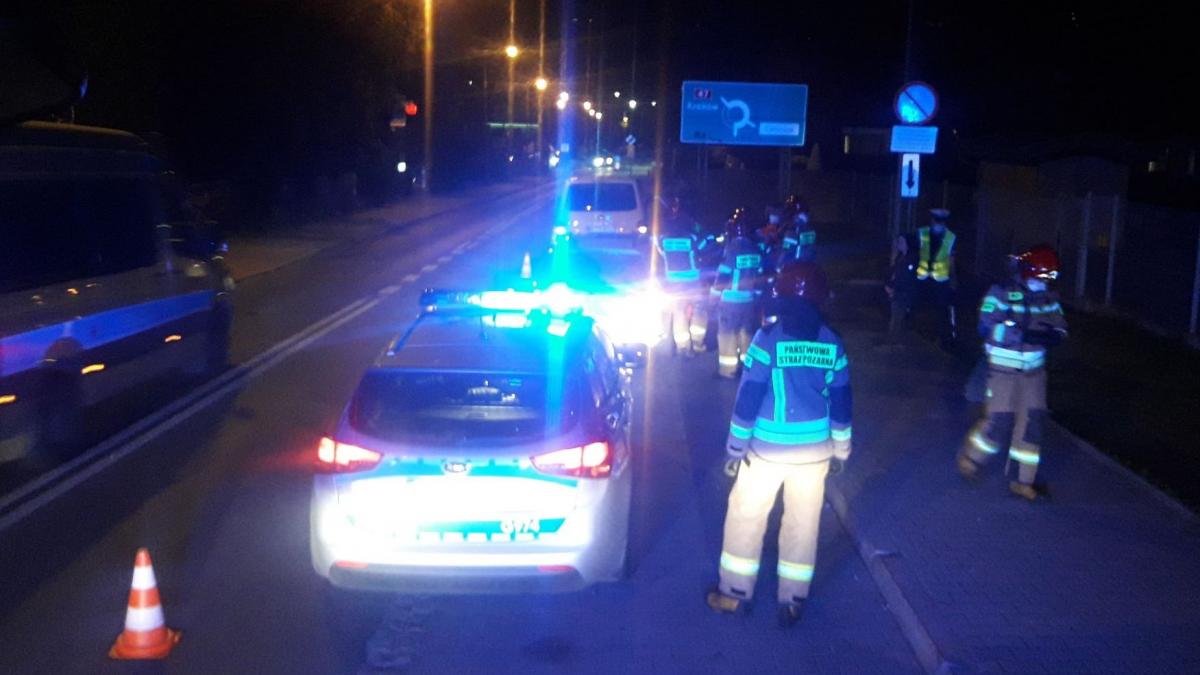 Zderzenie dwóch samochodów w Zakopanem