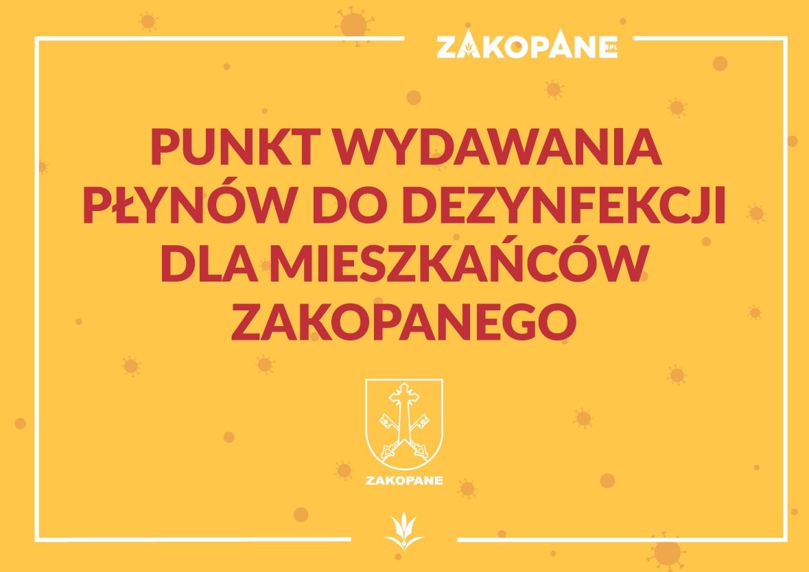 Płyny do dezynfekcji dla mieszkańców Zakopanego