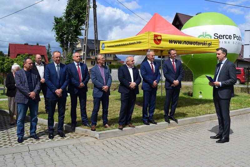 Rusza budowa ciągu pieszo – rowerowego wzdłuż drogi powiatowej Szaflary – Ludźmierz
