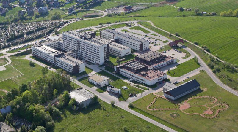 Zalany szpital w Nowym Targu - ulewa nad Miastem
