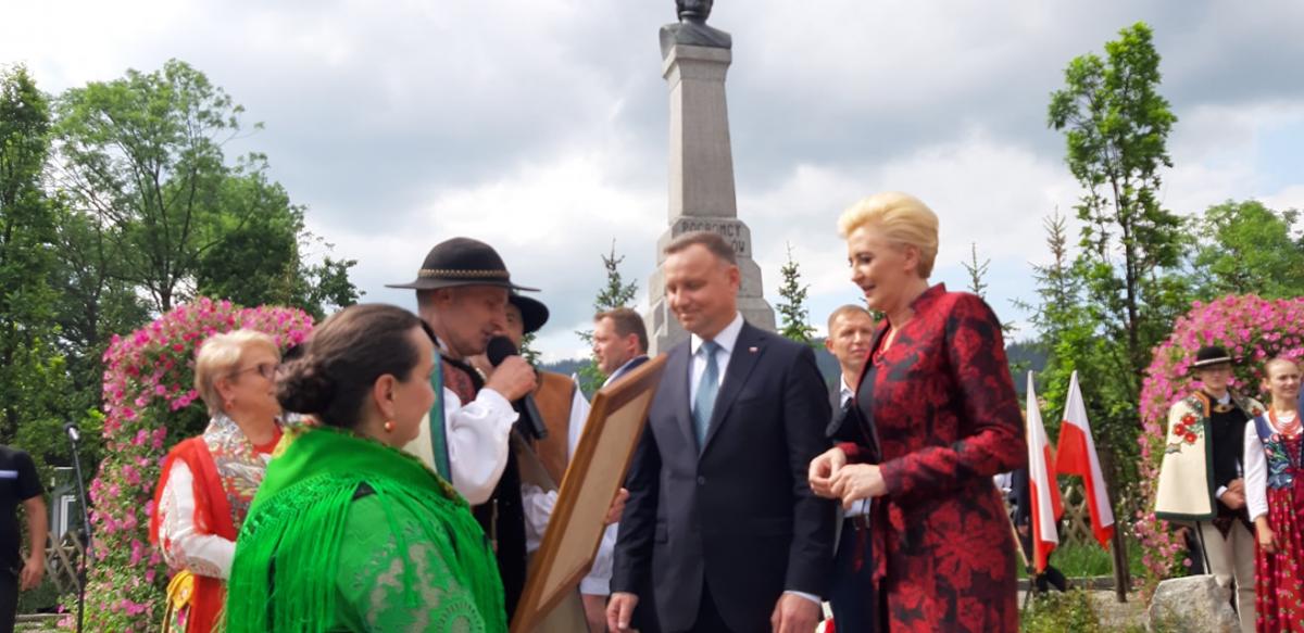 Andrzej Duda spotkał się z góralami w Zakopanem (zdjęcia i film)