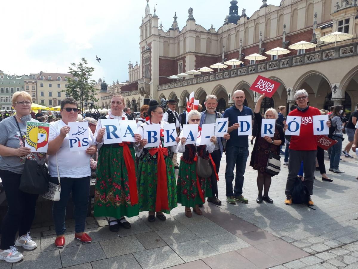 Górale wspierają Andrzeja Dudę (zdjęcia)
