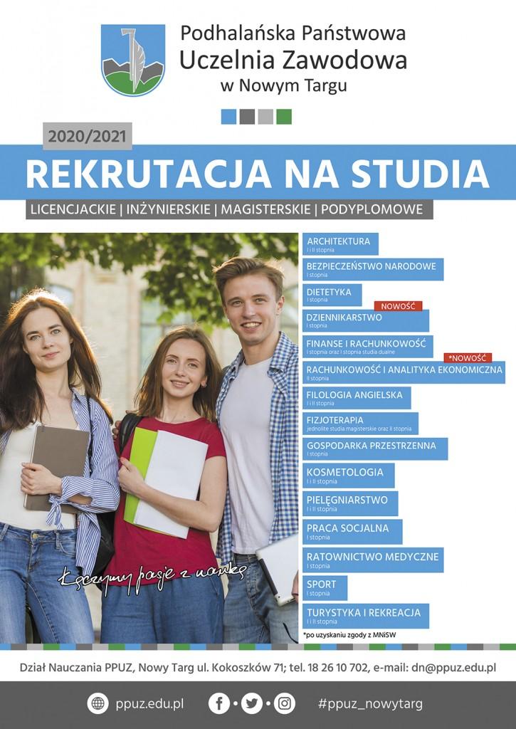 PPUZ w Nowym Targu zaprasza na studia