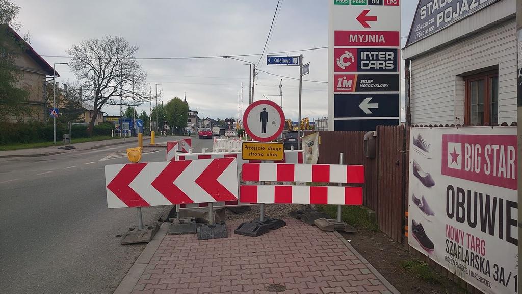 Od poniedziałku zamknięty przejazd kolejowy na ul. Ludźmierskiej (zdjęcia)