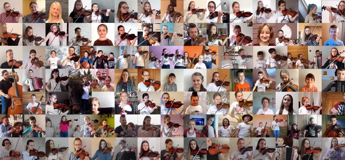 150 dzieci z Podhala śpiewa 