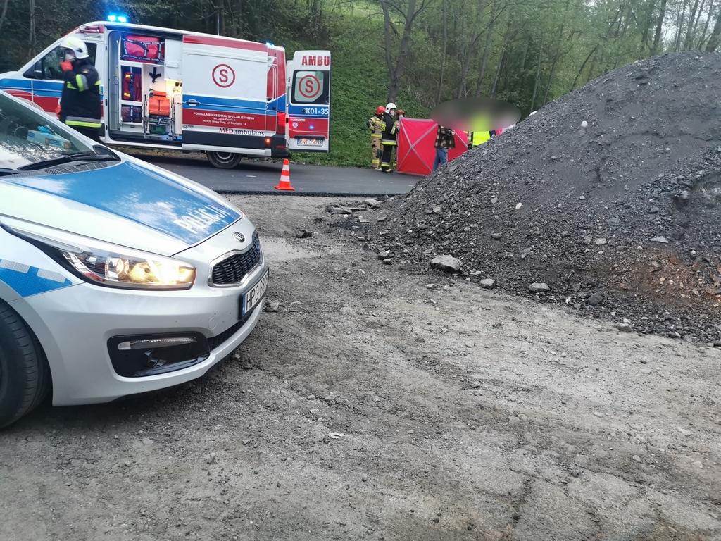 Alkohol, przyczyną wypadku motocyklisty-podaje tatrzańska policja