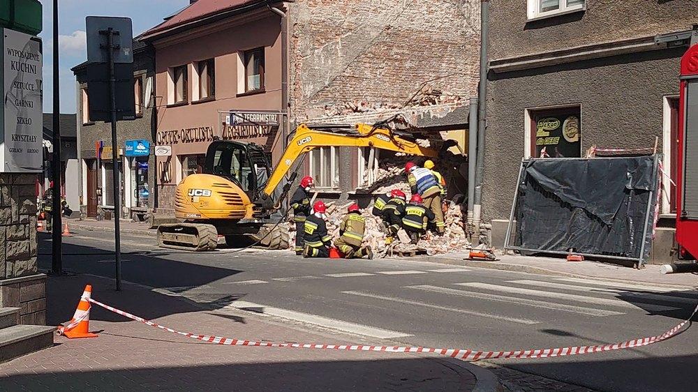 Wyciek gazu w mieście (zdjęcia)