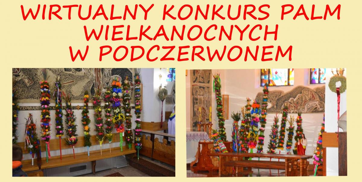 Wirtualny Konkurs Palm Wielkanocnych w Podczerwonem