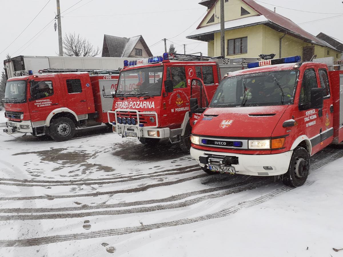 Poszukiwania młodego mężczyzny w Podwilku