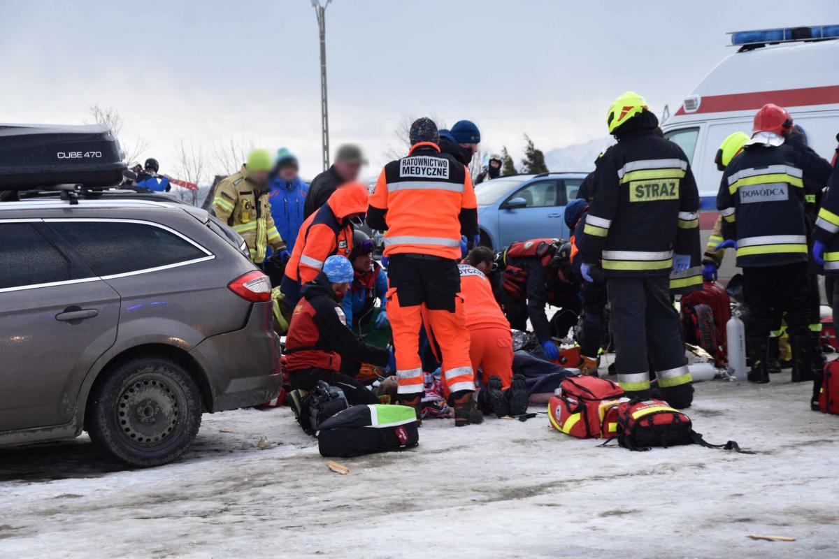 Nie żyje kolejna ofiara wypadku w Bukowinie Tatrzańskiej - tragiczne informacje ze szpitala w Nowym Targu (zdjęcia)
