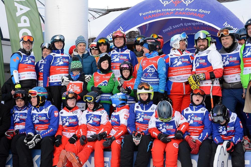 Prezydent Andrzej Duda zainaugurował 12h Slalom Maraton w Zakopanem (zdjęcia)