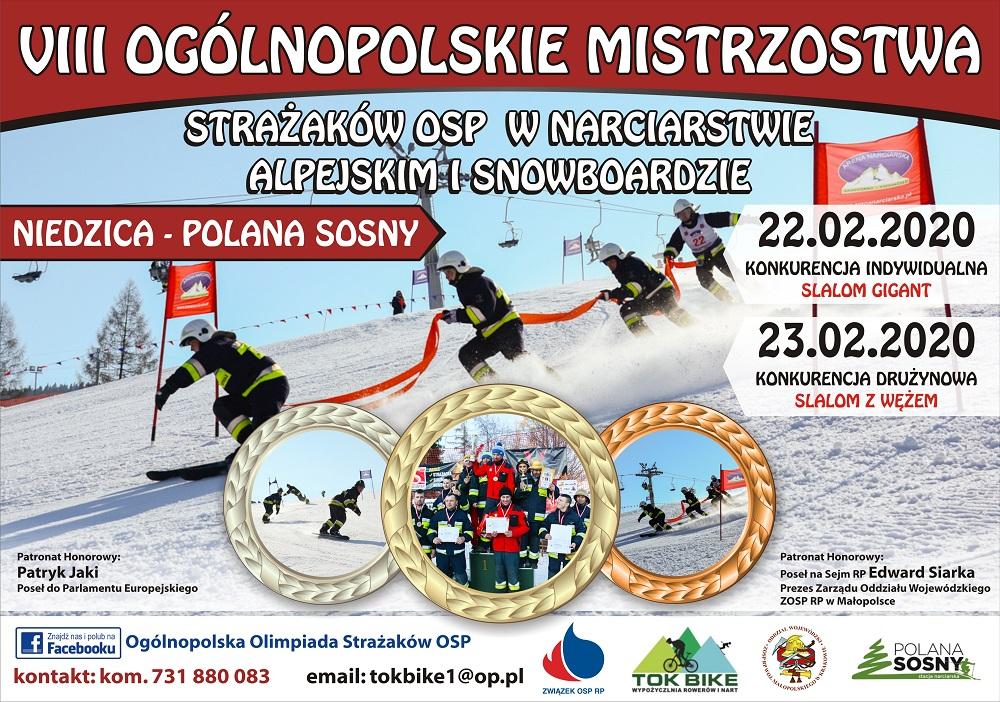 Ruszyły zapisy do Ogólnopolskich Mistrzostw Strażaków OSP w Narciarstwie Alpejskim i Snowboardzie