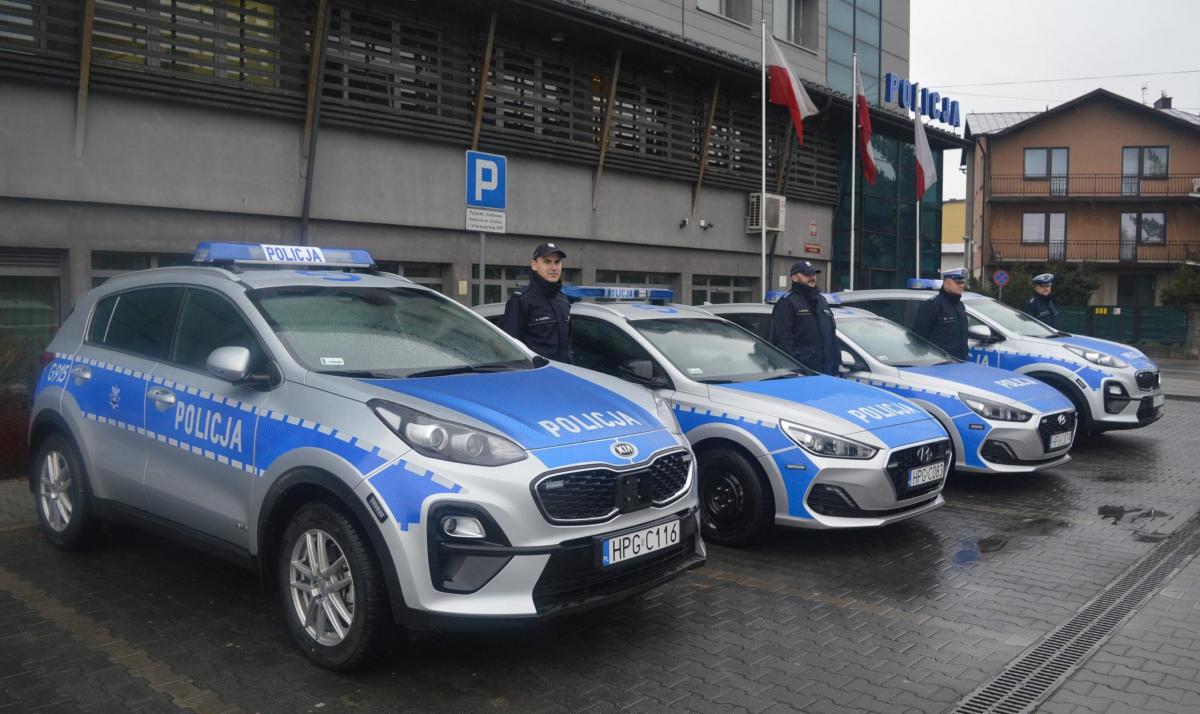 Powiat nowotarski patrolują nowe radiowozy