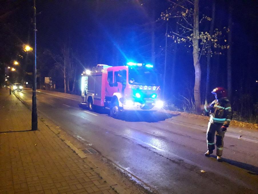 Nocne interwencje zakopiańskich strażaków (zdjęcia)