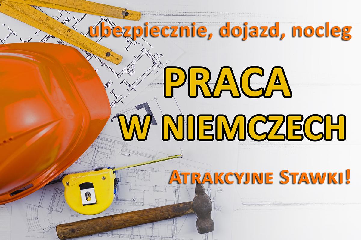 Praca w Niemczech dla budowlańców! Atrakcyjne stawki
