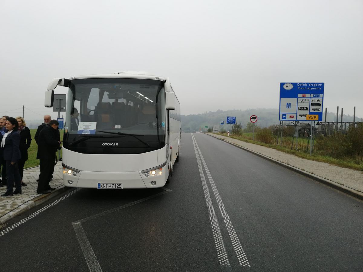 Linia autobusowa połączyła Bukowinę z granicą w Chochołowie [ZDJĘCIA]