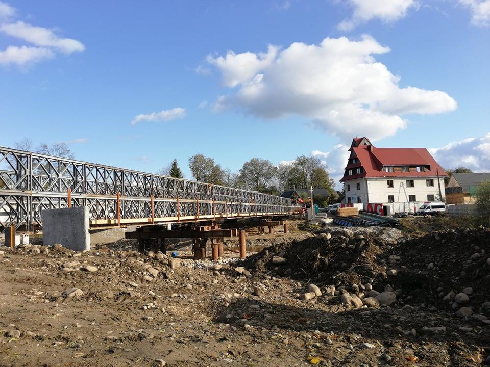 Przebudowa mostu w Koniówce (zdjęcia)