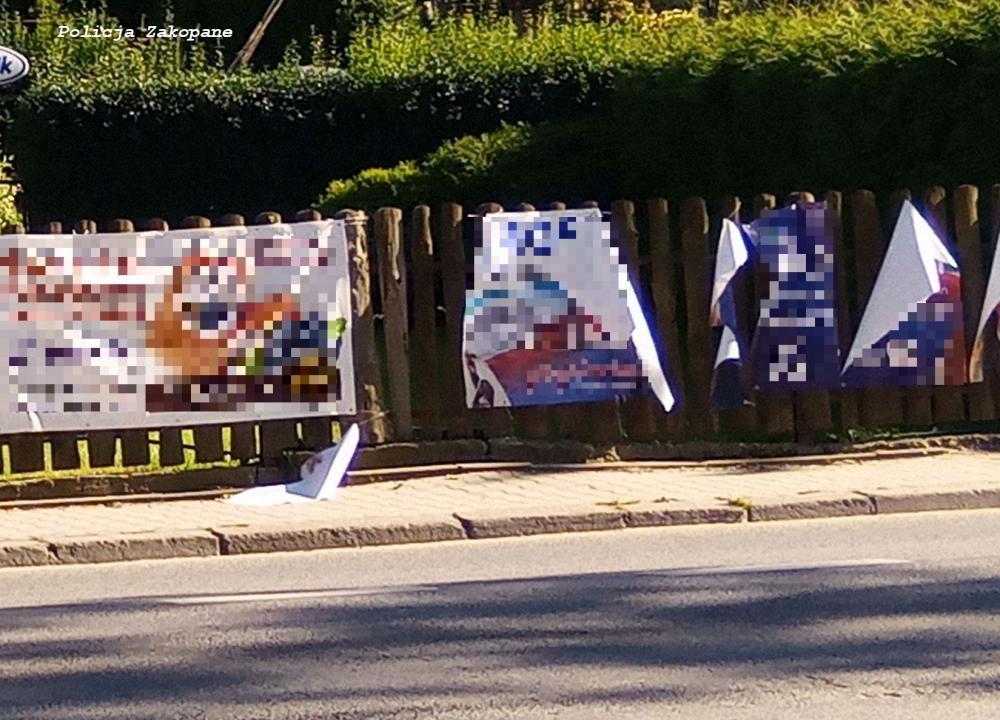 Trwa kampania wyborcza. Lepiej nie zrywać plakatów