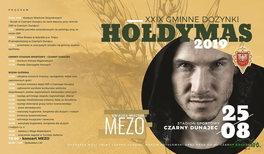 Hołdymas 2019 - gminne dożynki w Czarnym Dunajcu już niebawem