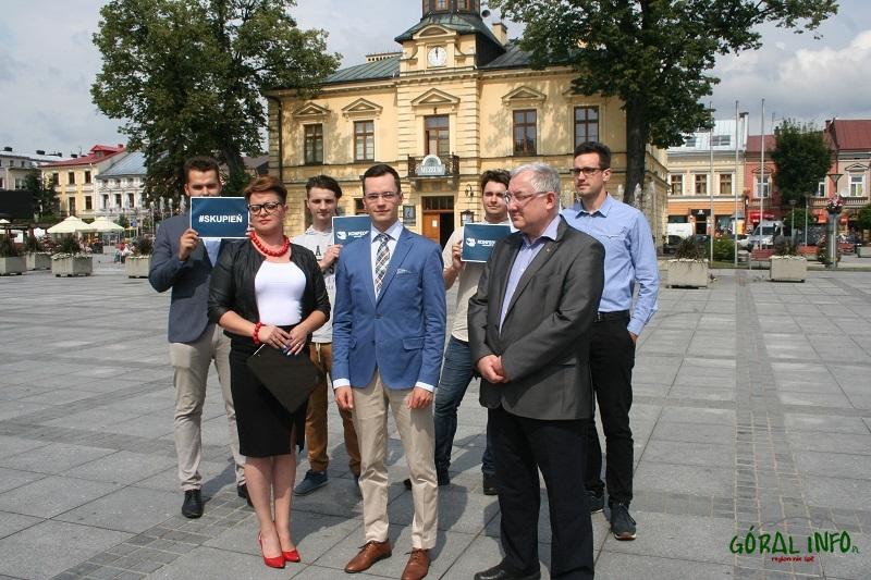 Skupień liderem listy - Konfederacja rozpoczyna kampanię wyborczą na południu Małopolski