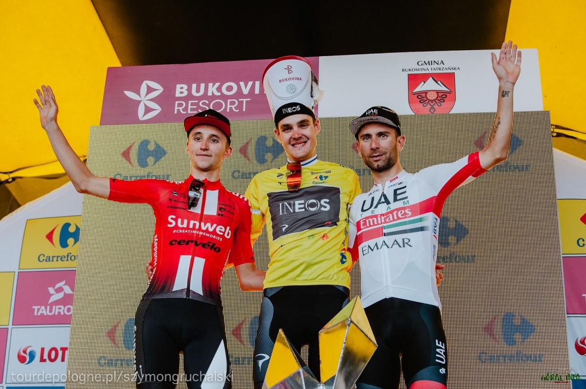 Mohoric najlepszy w Bukowinie, Sivakov zwycięzcą Tour de Pologne