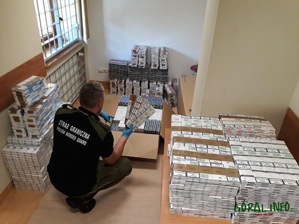 Nowy Targ. SG Ujawniła 125 000 nielegalnych papierosów