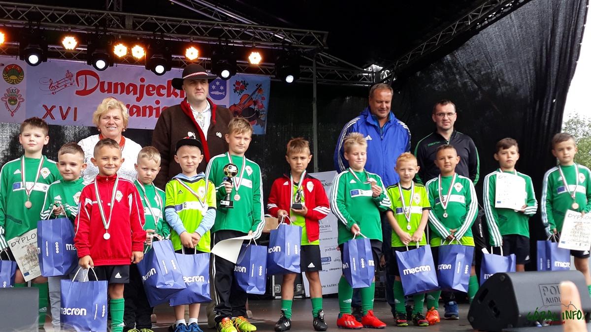 Zakończenie projektu „Zajęcia sportowe dla dzieci: roczniki 2010-2014” w ramach PROW 2014-2020 podczas Memoriału im. Stanisława Trebuni Tutki - XVI DUNAJECKIE GRANIE