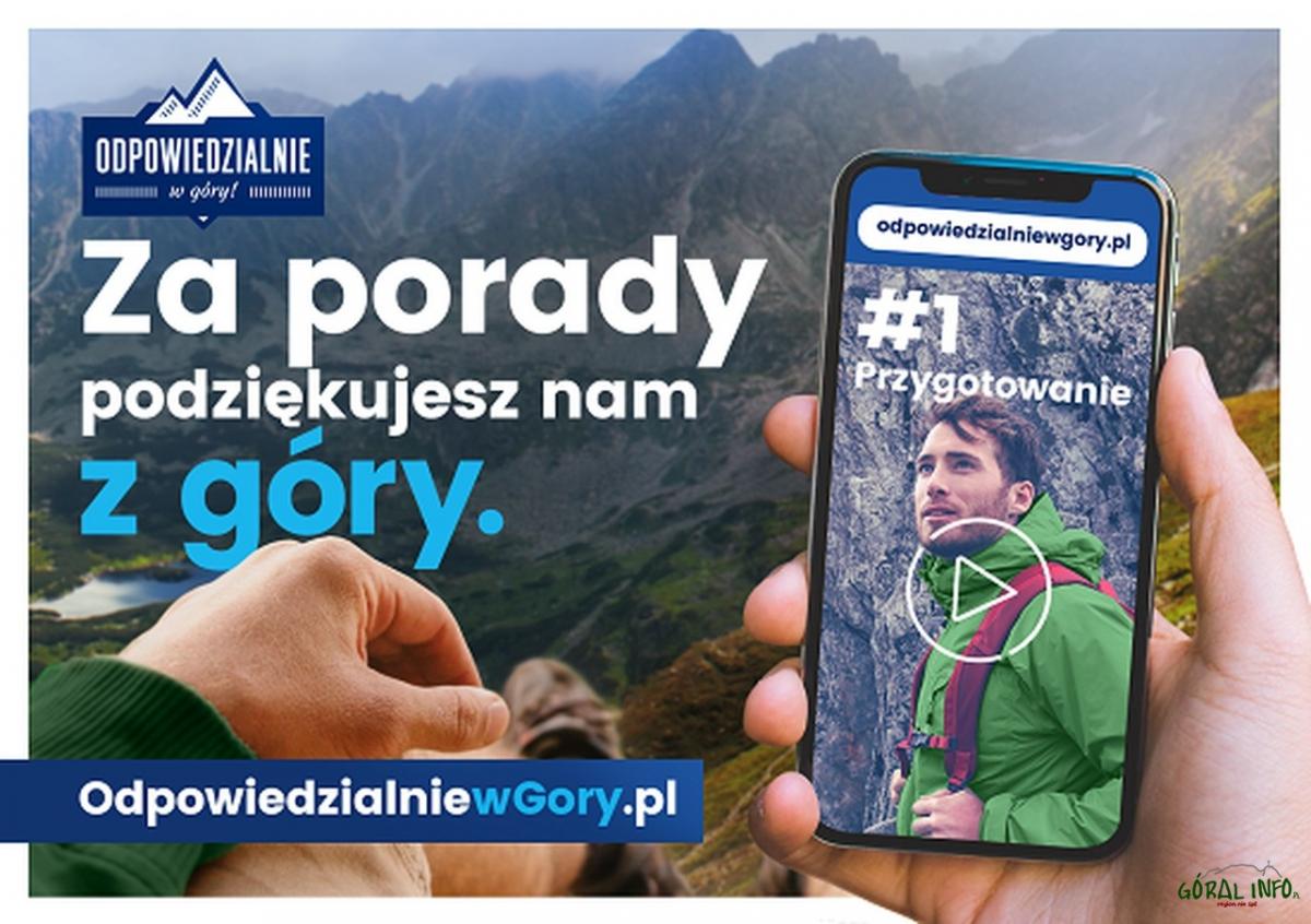 Odpowiedzialnie w góry! PKL, TOPR i TPN dbają o bezpieczeństwo turystów i wiedzę o górach także latem