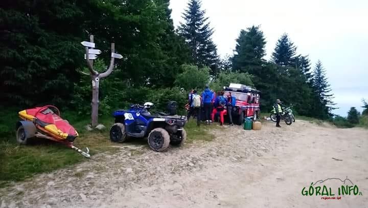 Szczęśliwy finał poszukiwań w Gorcach