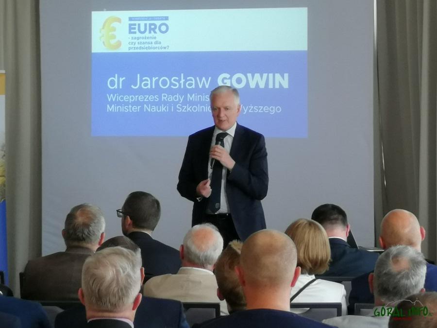 Debata w Nowym Targu z udziałem Jarosława Gowina (zdjęcia)