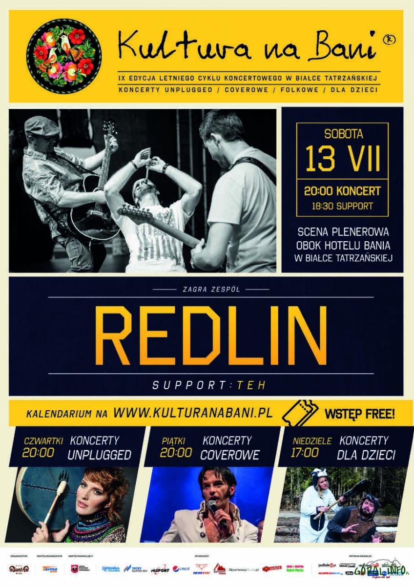 Kultura na Bani 2019: energetyczny Redlin na niepogodę