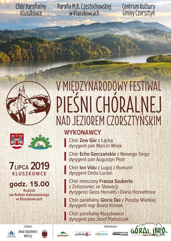 V Międzynarodowy Festiwal Pieśni Chóralnej nad Jeziorem Czorsztyńskim