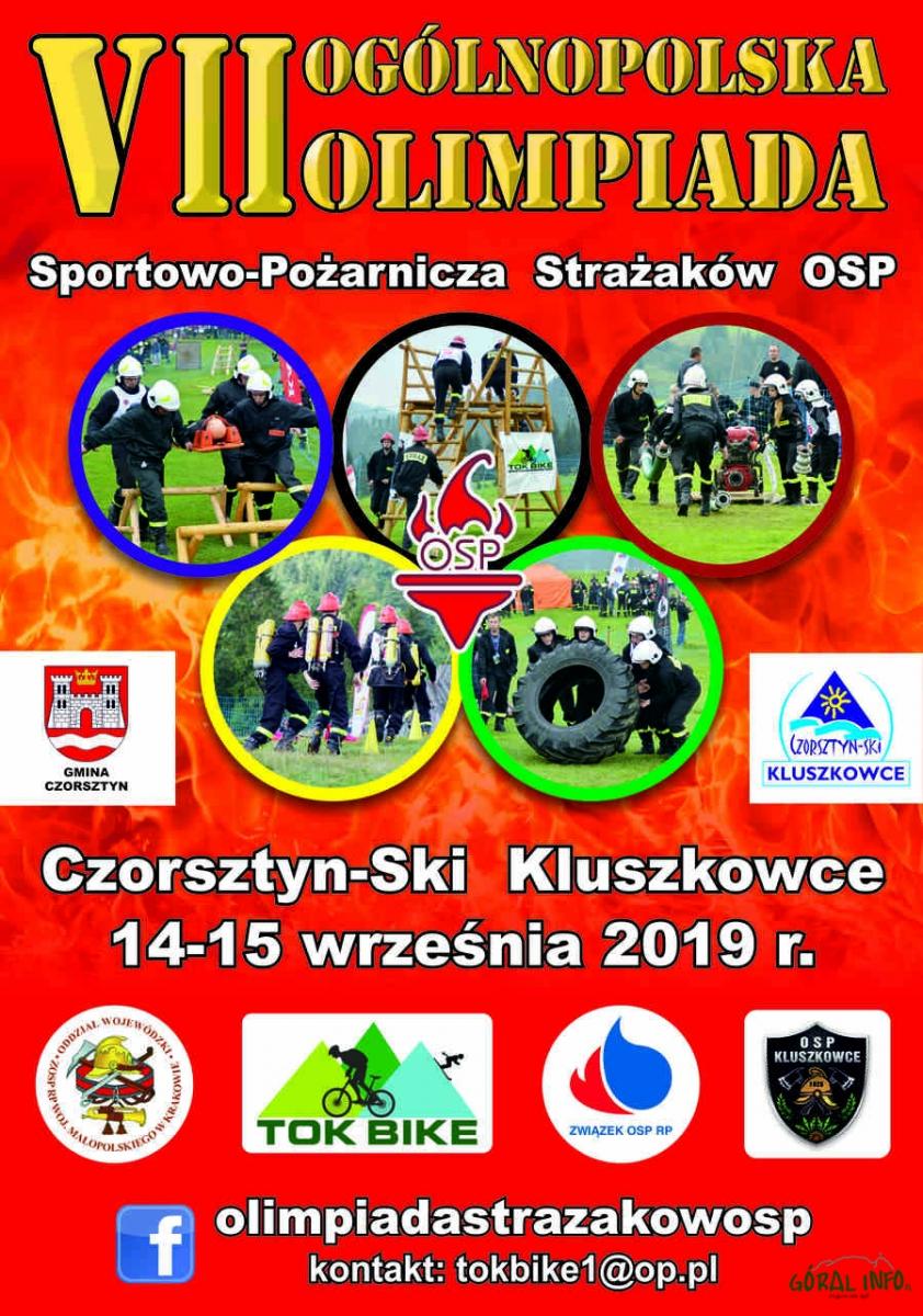 Trwają zapisy  na  VII Ogólnopolską Olimpiadę Sportowo-Pożarniczą Strażaków OSP