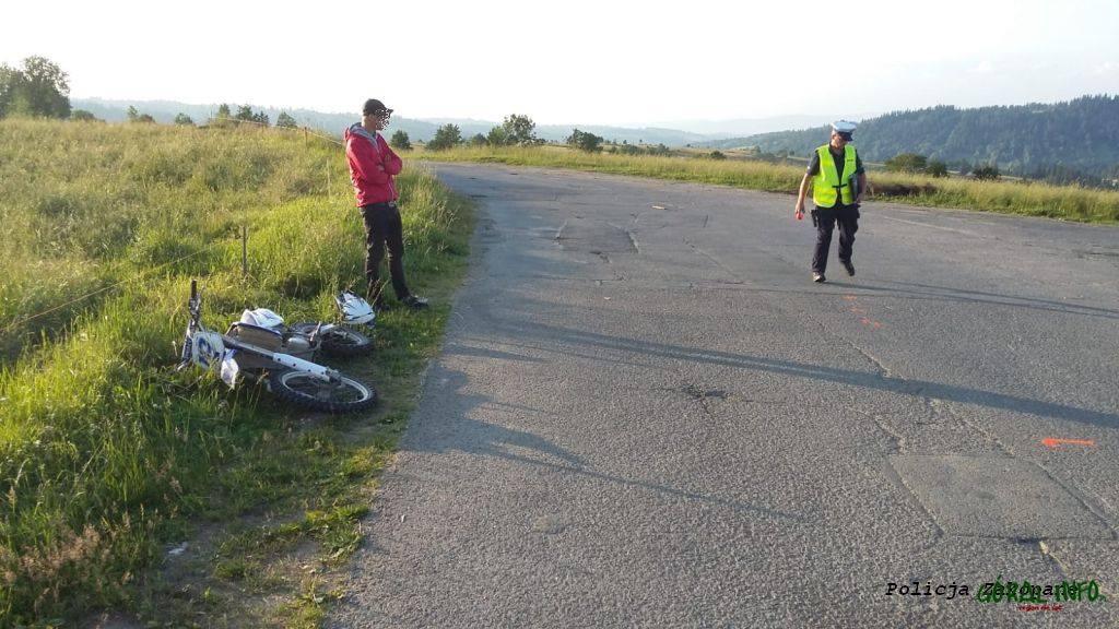Wypadek 12-letniego crossowca w Zakopanem