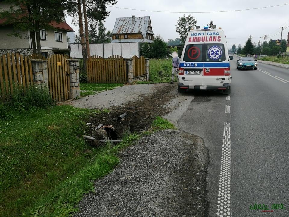 Niebezpieczne zdarzenie w Chochołowie (zdjecia)