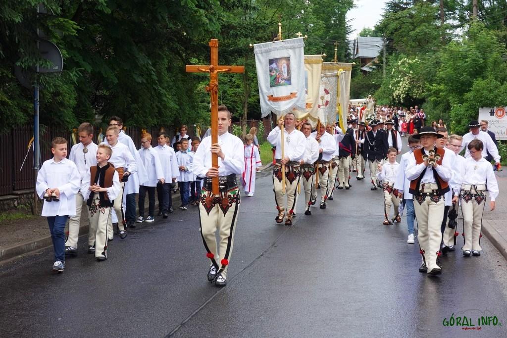 Boże Ciało w Poroninie . 