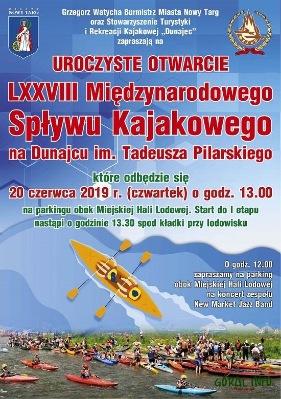 Międzynarodowy Spływ Kajakowy im. Tadeusza Pilarskiego na Dunajcu