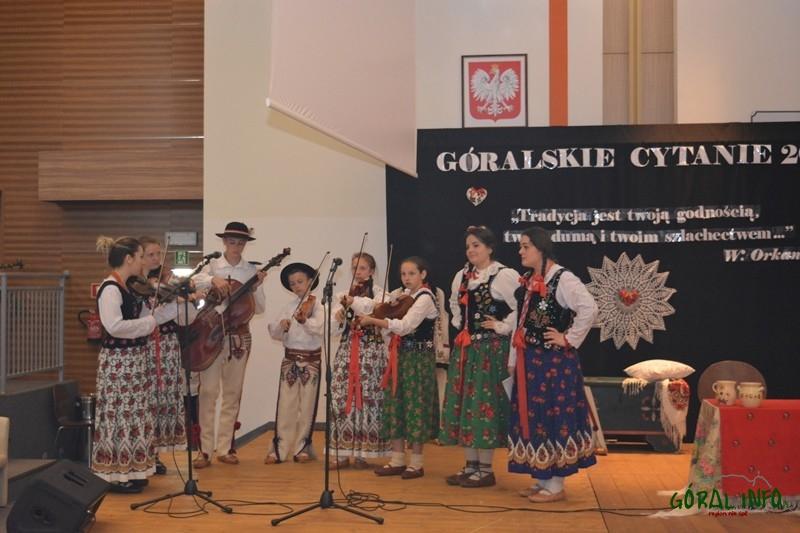 Gala finałowa konkursu „Góralskie cytanie” w PPWSZ w Nowym Targu