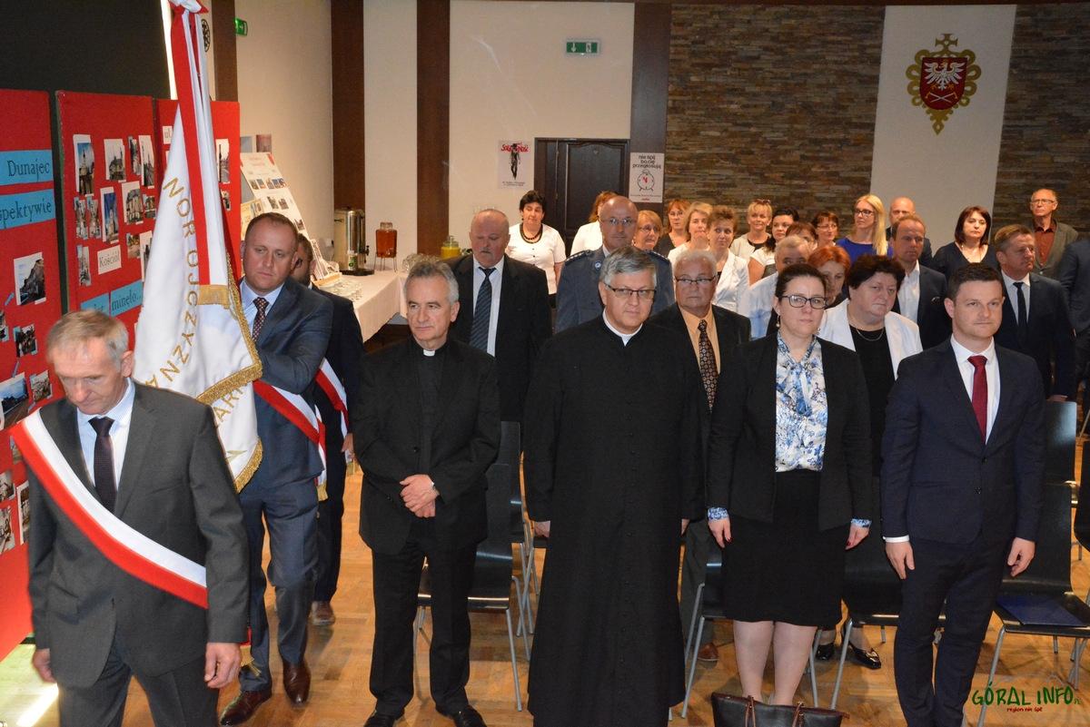 Uroczysta Sesja Rady Gminy Czarny Dunajec (zdjęcia)