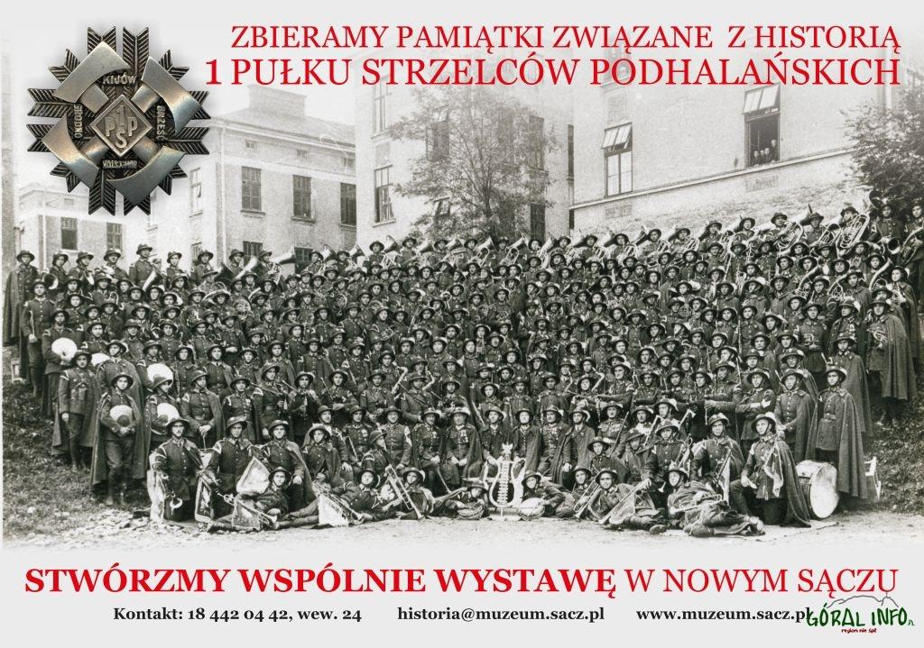 Muzeum zbiera pamiątki związane z historią 1 Pułku Strzelców Podhalańskich