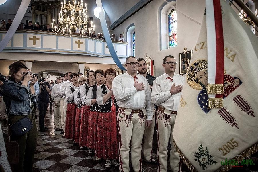 Uroczystości zaprzysiężenia członków Oddziału Górali Kliszczackich z Trzebuni (zdjęcia)