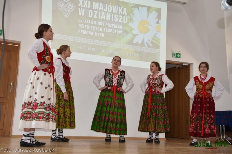 XXI Majówka w Dzianiszu i XXI Gminny Przegląd Dziecięcych Zespołów Regionalnych (zdjęcia)