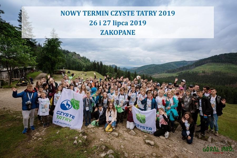 Nowy termin finału Czyste Tatry 2019. Posprzątamy góry 26-27 lipca!
