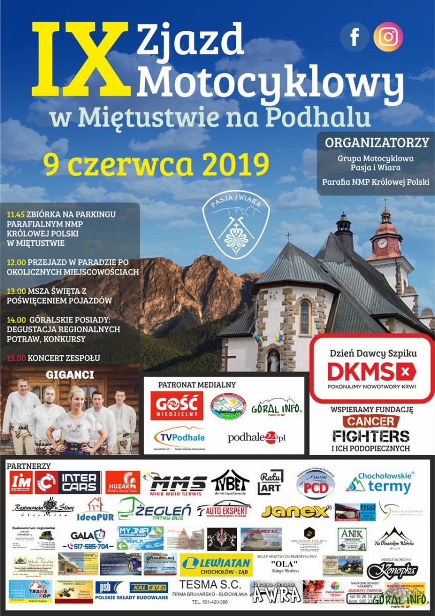 IX Zjazd Motocyklowy w Miętustwie na Podhalu