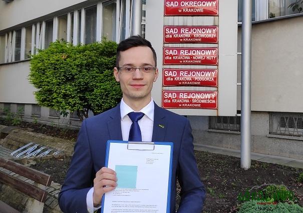 Andrzej Skupień z Konfederacji pozywa posła PiS